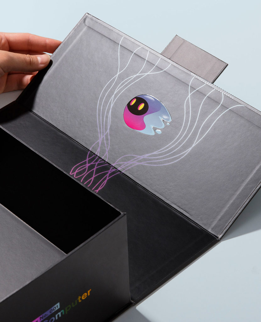 Example of rigid magnetic gift box