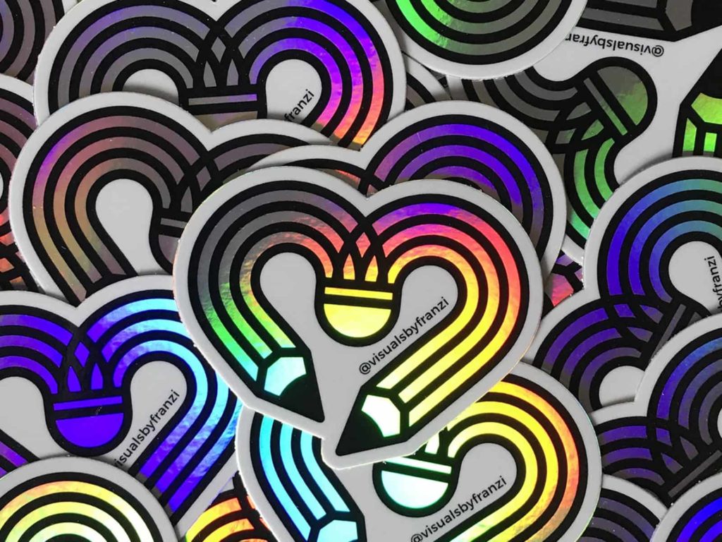 Example of Holographic sticker