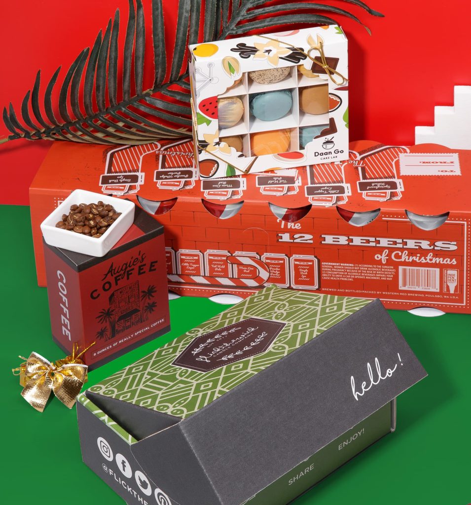 Example of holiday packaging supplies