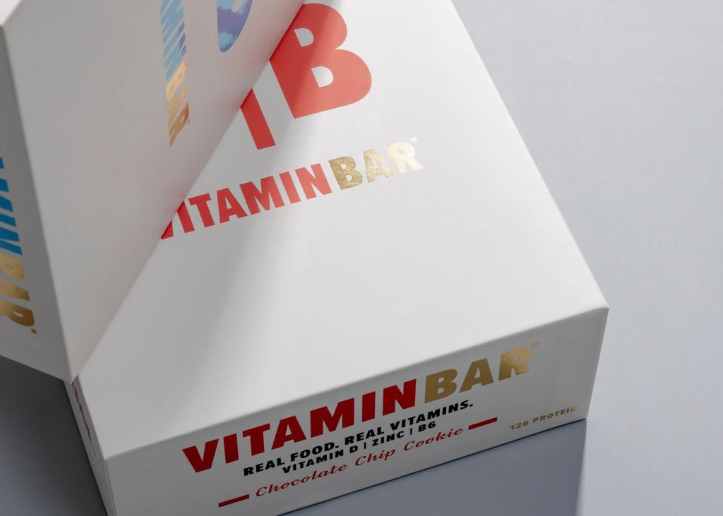 Example of Vitamin Bar packaging