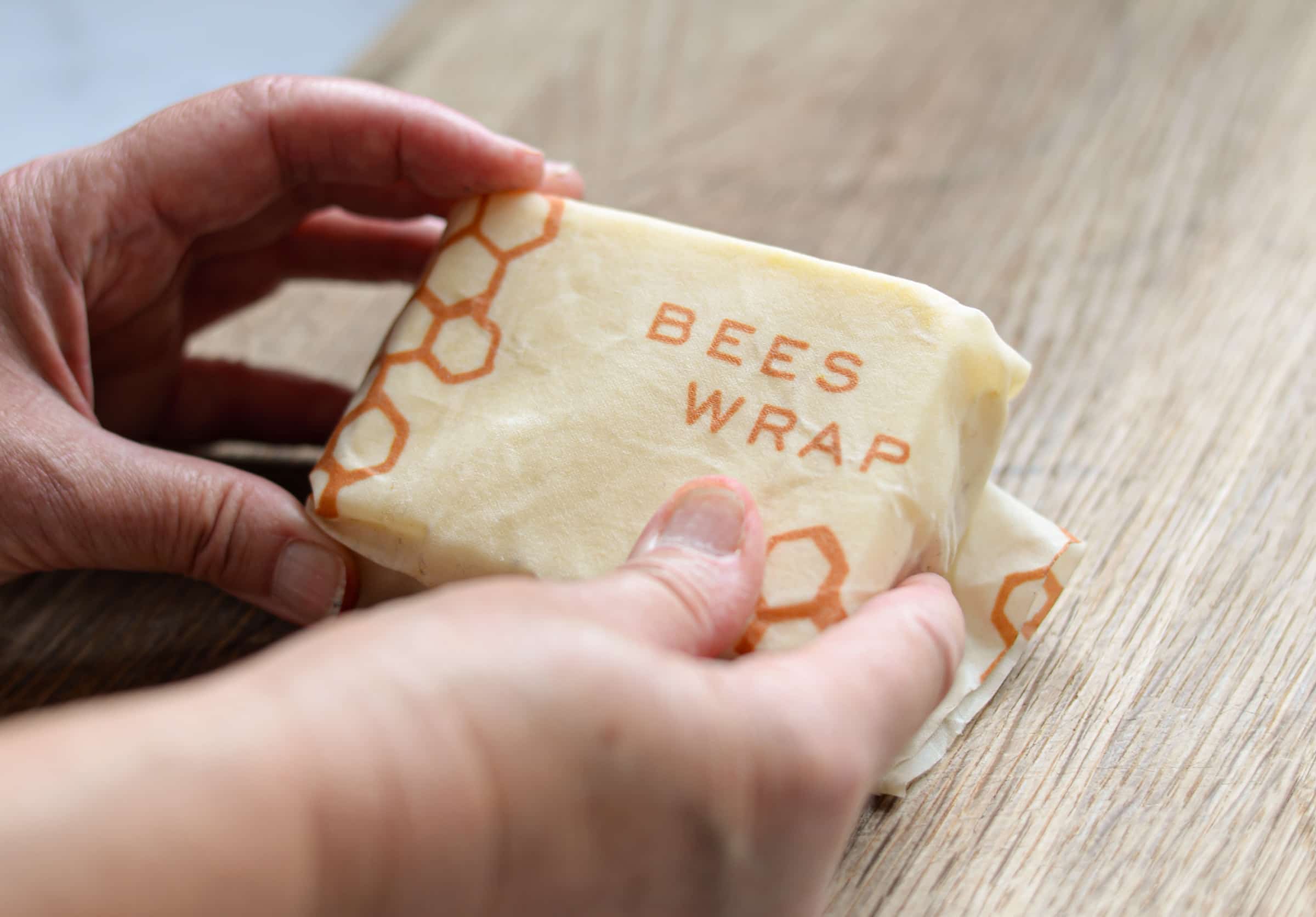 Sustainable bees wax packaging for cosmetic products.