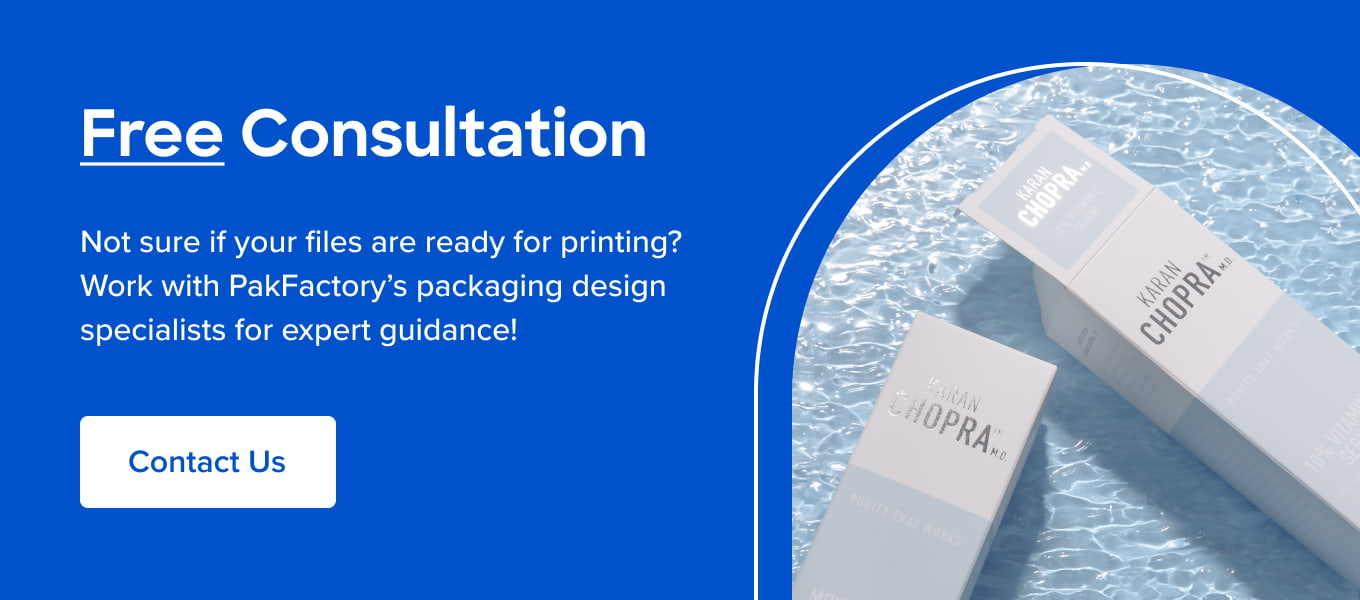 Get a free consultation with packaging experts of PakFactory today!
