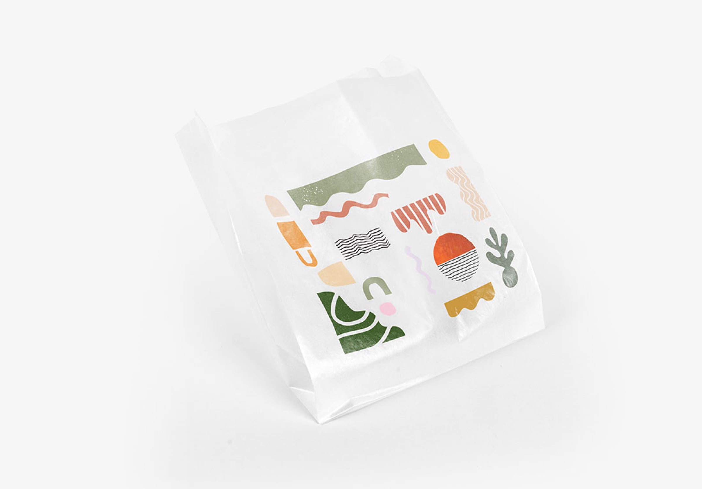 custom glassine paper bag with printing