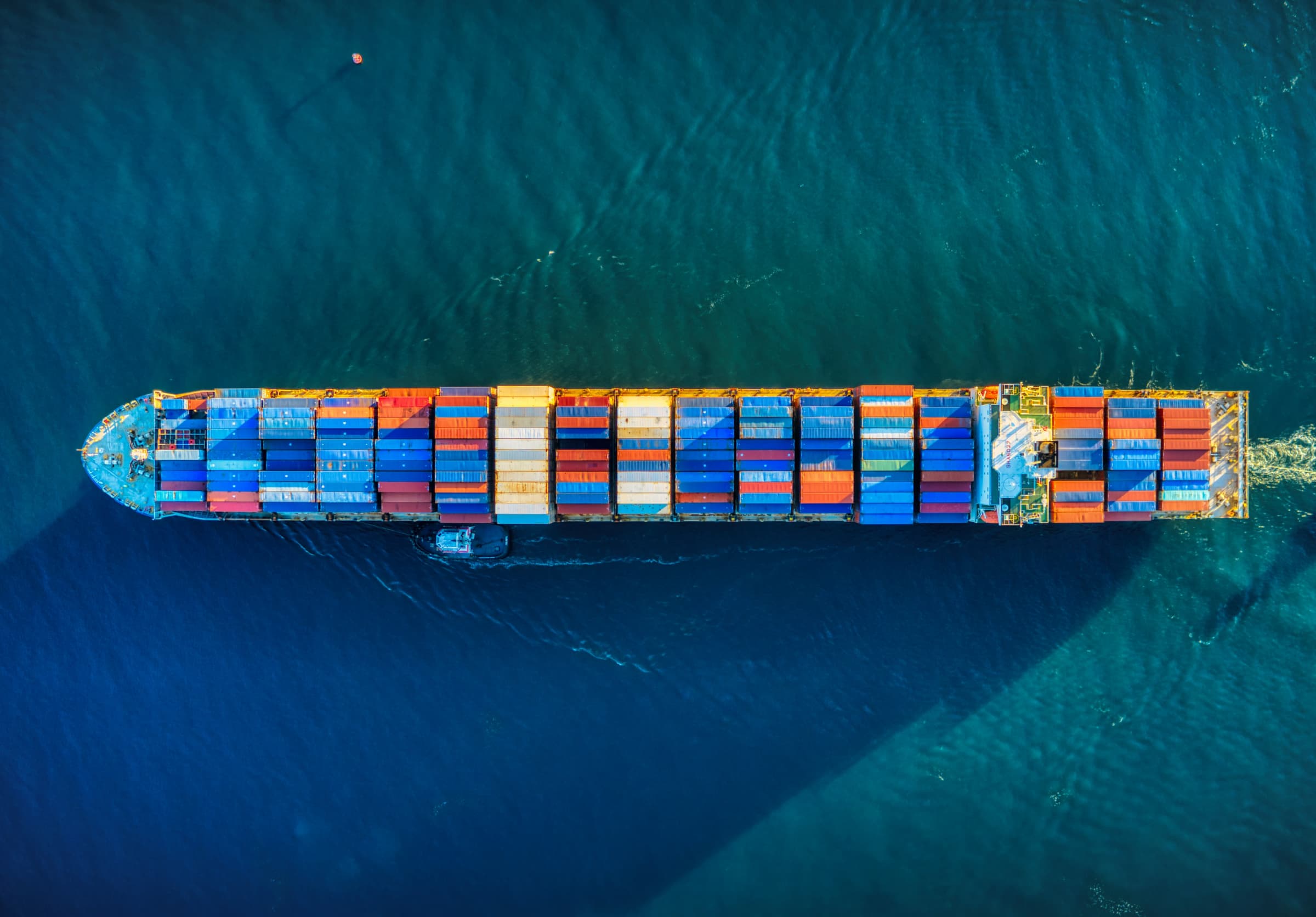 sea shipping with containers