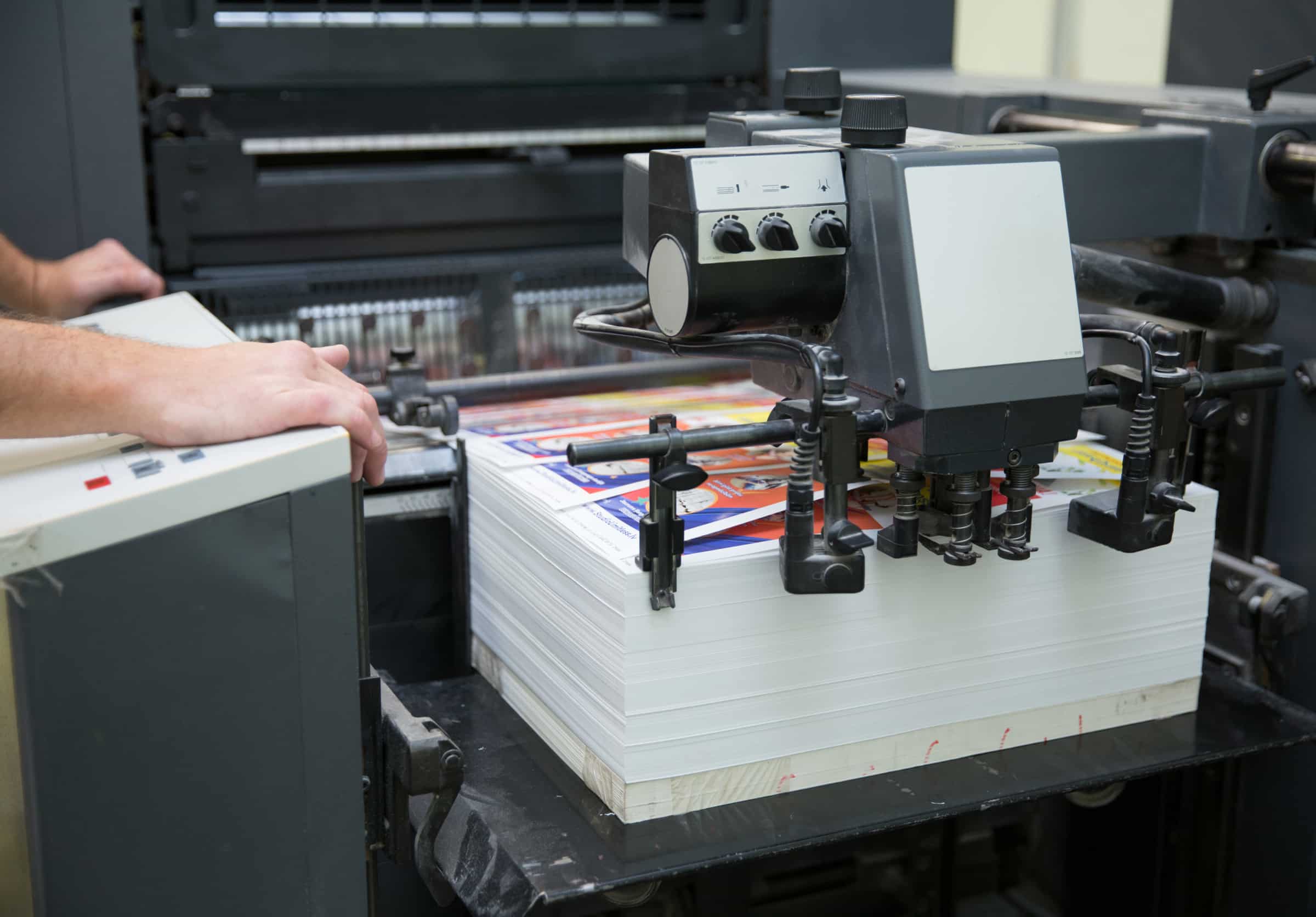 sheet fed offset printing machine