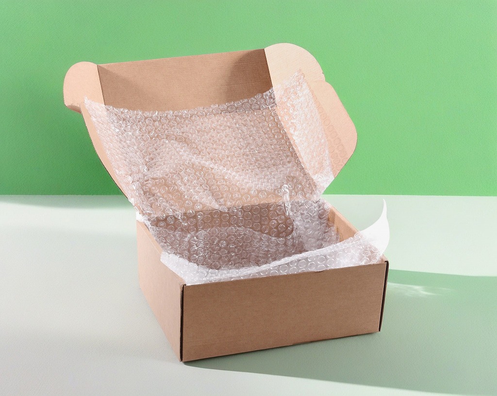 Bubble Wrap Filler in Packaging