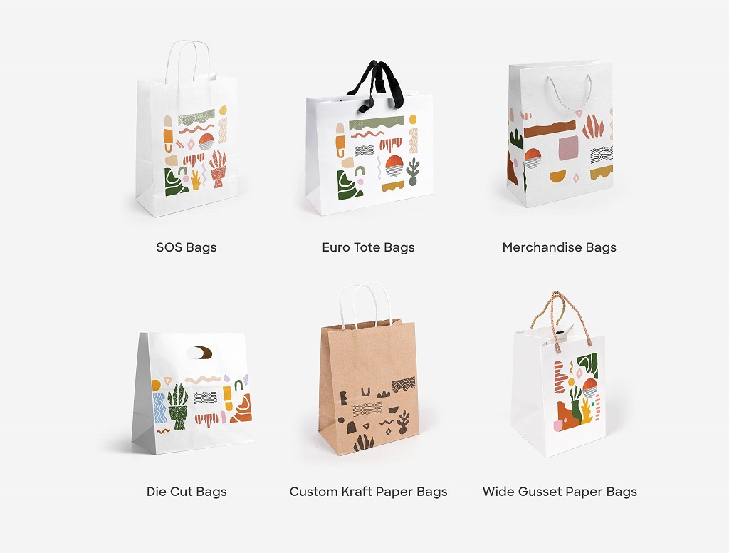 Different Paper Bag Styles